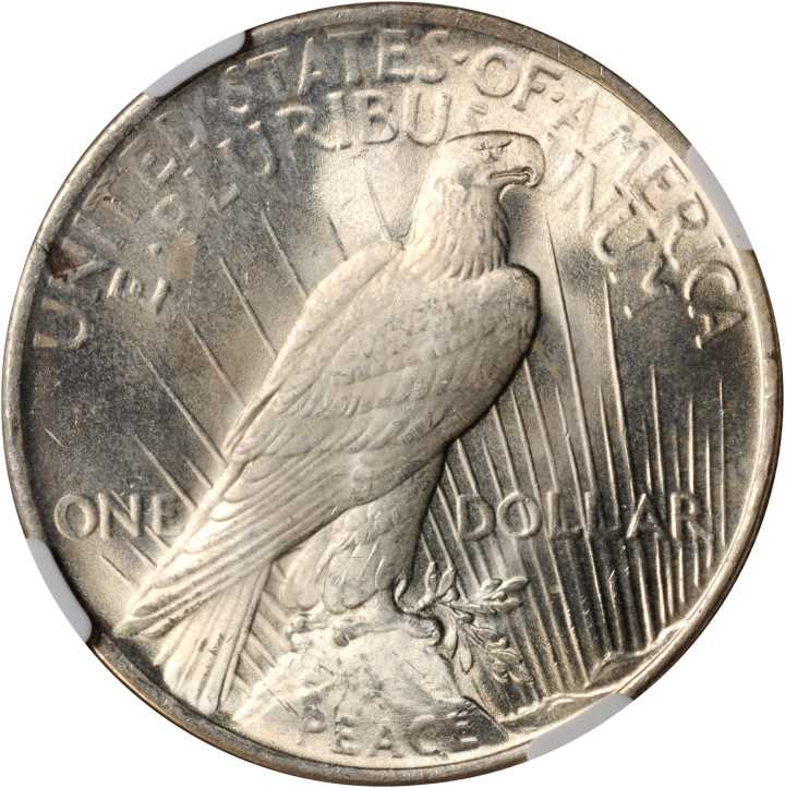 1922 Peace Dollar NGC MS-61