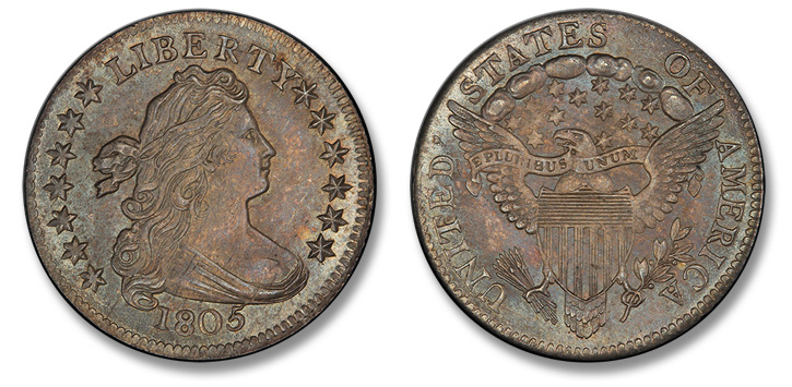 Superb Gem 1796 Half Dollar 