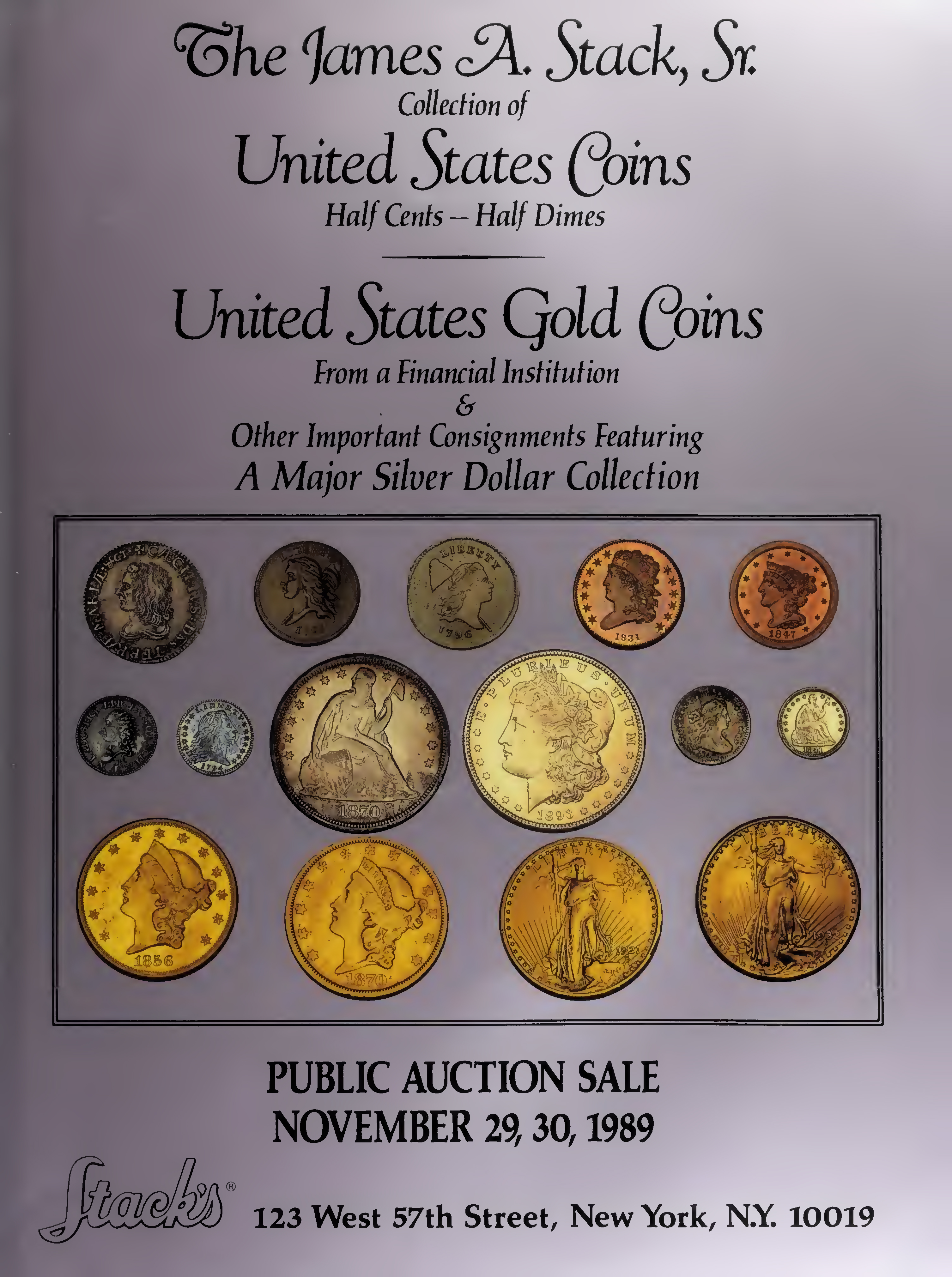 Media – James A. Stack Sr. Collection | Stack's Bowers Galleries