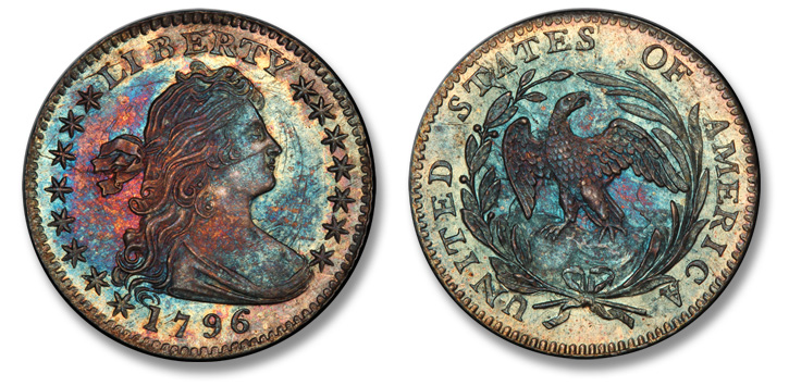 Incredible 1796 LIKERTY Half Dime