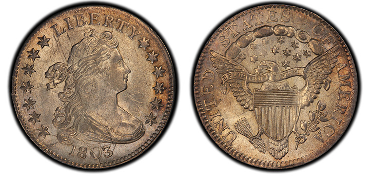 Superb Gem 1796 Half Dollar 