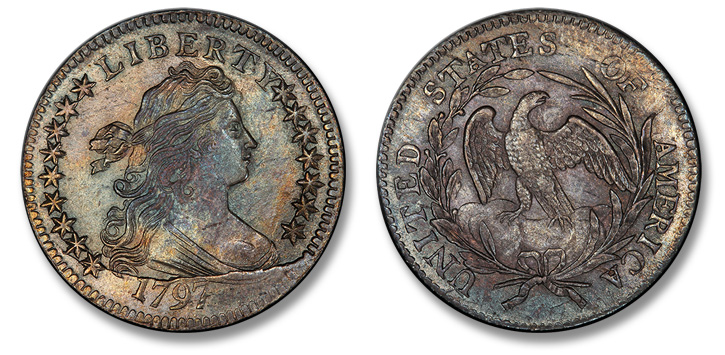 Superb Gem 1796 Half Dollar 
