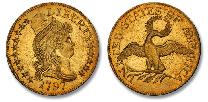 Superb Gem 1796 Half Dollar 