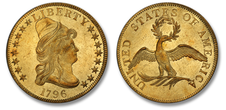 Superb Gem 1796 Half Dollar 