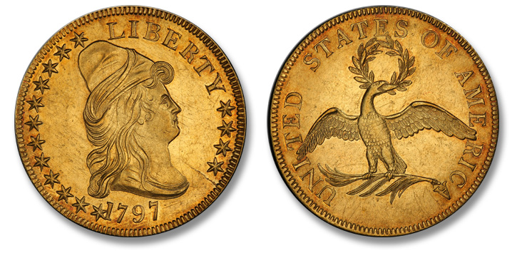 Superb Gem 1796 Half Dollar 