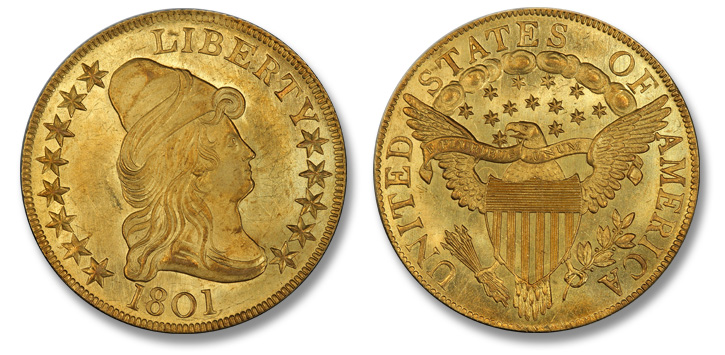 Superb Gem 1796 Half Dollar 