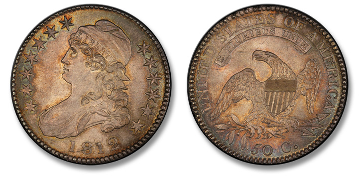 1812 Capped Bust Half Dollar. O-110. MS-67 (PCGS).