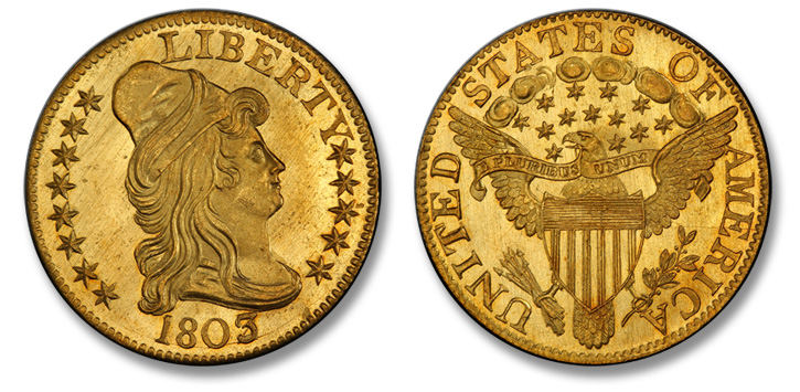 Superb Gem 1796 Half Dollar 