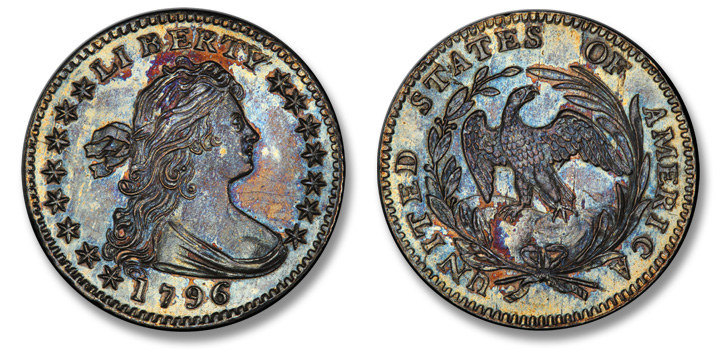 Superb Gem 1796 Half Dollar 