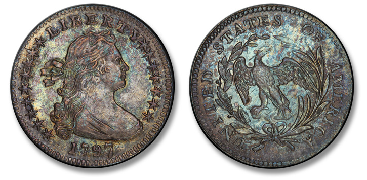 Superb Gem 1796 Half Dollar 
