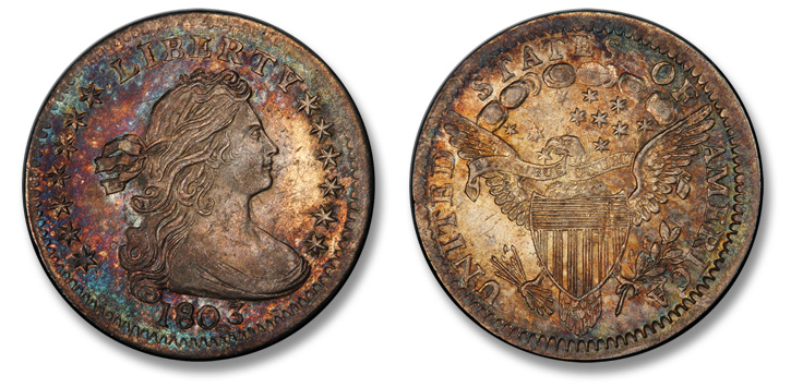 Superb Gem 1796 Half Dollar 