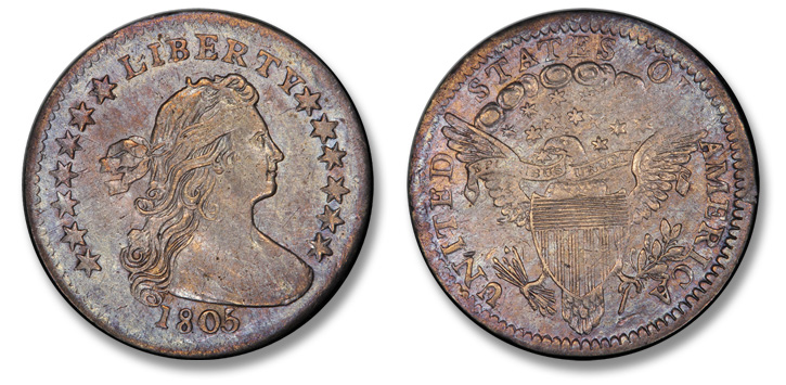 Superb Gem 1796 Half Dollar 