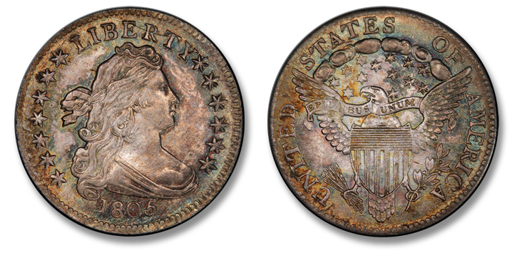 Superb Gem 1796 Half Dollar 