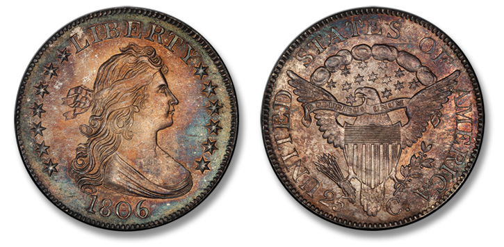 Superb Gem 1796 Half Dollar 