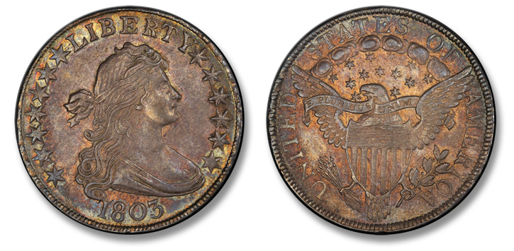 Superb Gem 1796 Half Dollar 