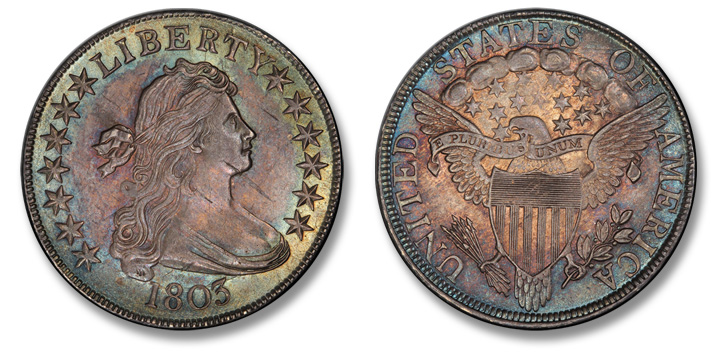 Superb Gem 1796 Half Dollar 