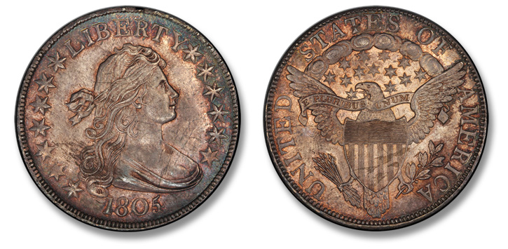 Superb Gem 1796 Half Dollar 