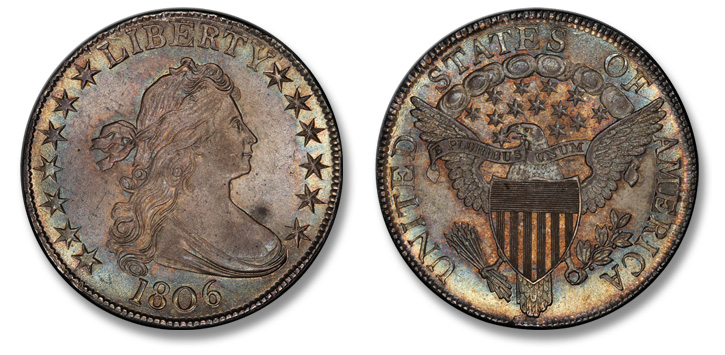 Superb Gem 1796 Half Dollar 