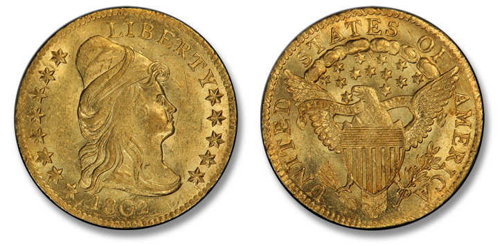 Superb Gem 1796 Half Dollar 