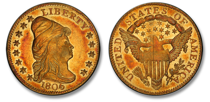 Superb Gem 1796 Half Dollar 