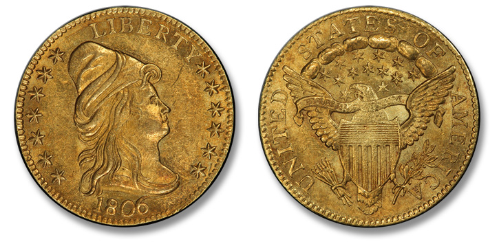 Superb Gem 1796 Half Dollar 