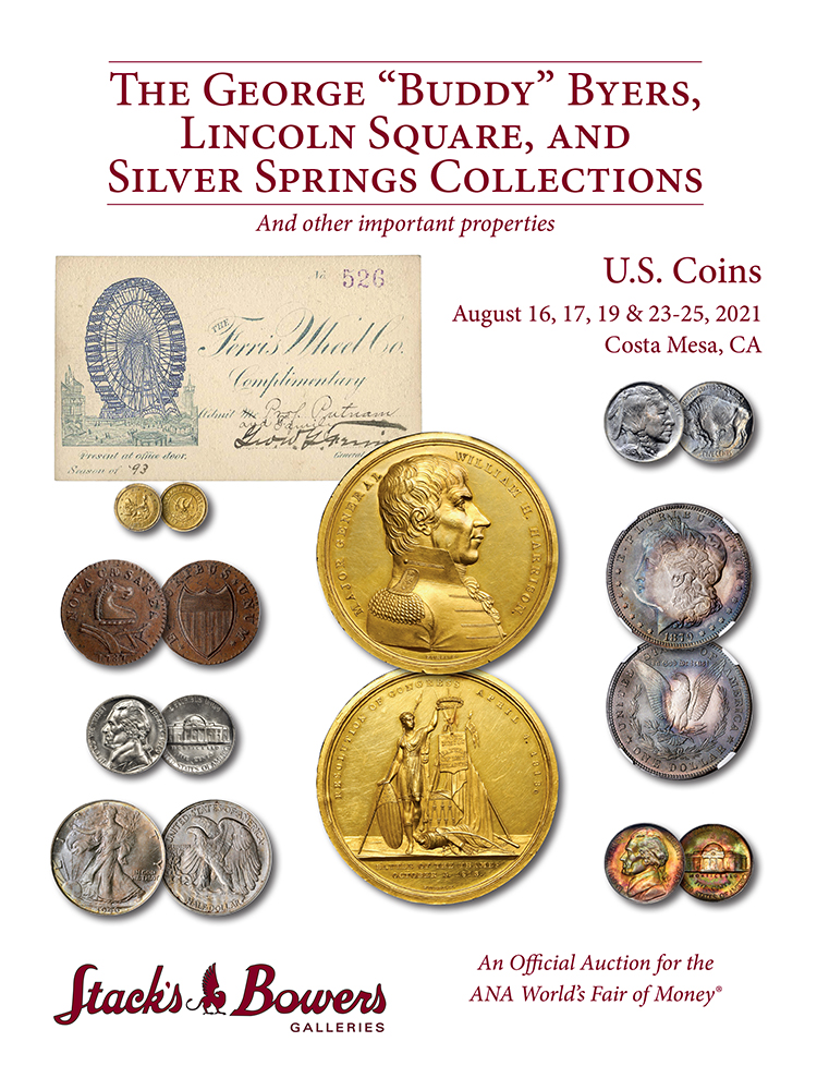 The August 2021 ANA U.S. Coin Auction