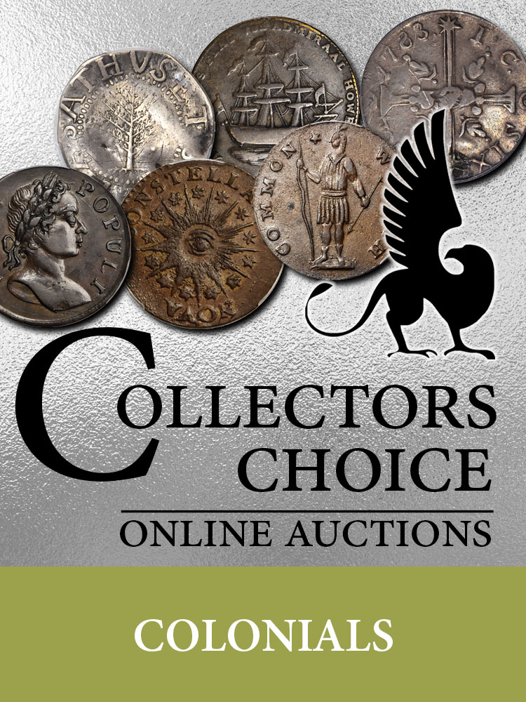 The September 2022 U.S. Collectors Choice Online Auction Featuring Colonial Coins