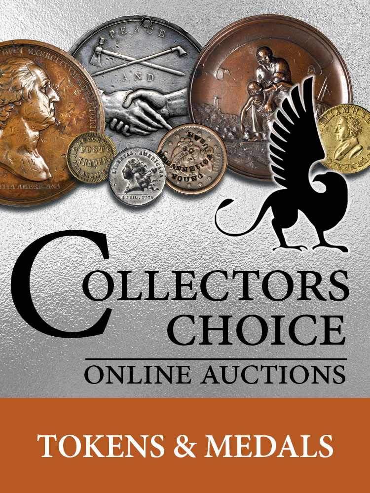 The September 2022 U.S. Collectors Choice Online Auction of Tokens and Medals