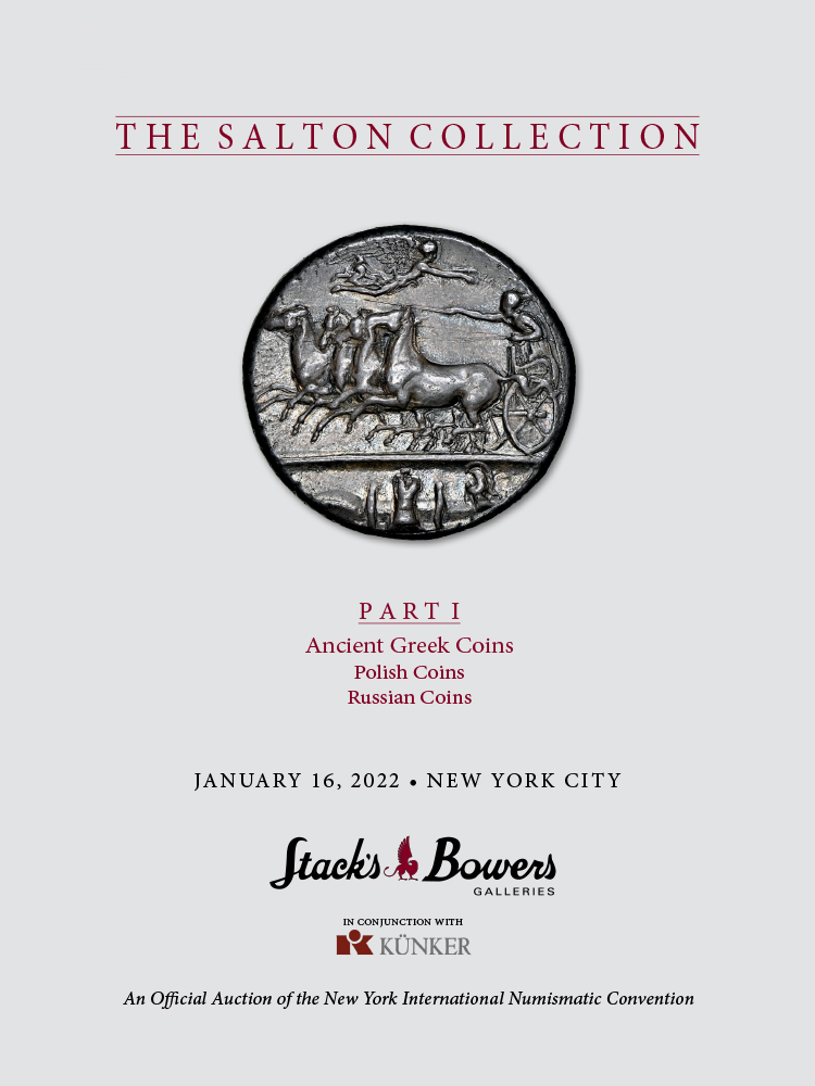 Stack's Bowers Galleries Auction of the Mark and Lottie Salton Collection Part 1
