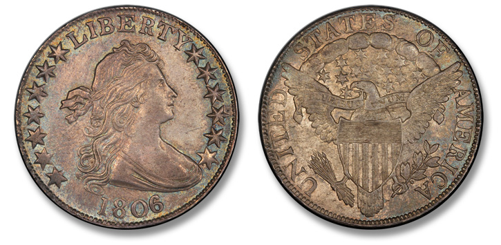 Superb Gem 1796 Half Dollar 